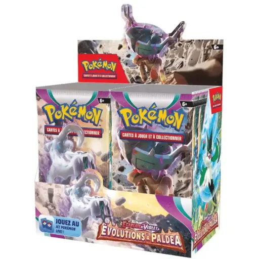 Display / lot de 36 boosters / Evolutions a paldéa - EV02 / FRANCAIS   