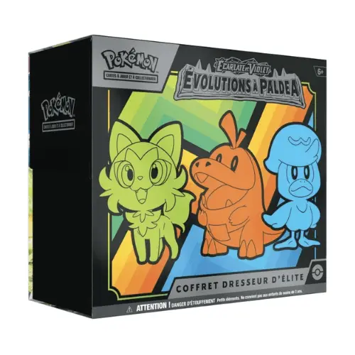 ETB / Elite Trainer Box / Evolutions a paldéa - EV02 / FRANCAIS    